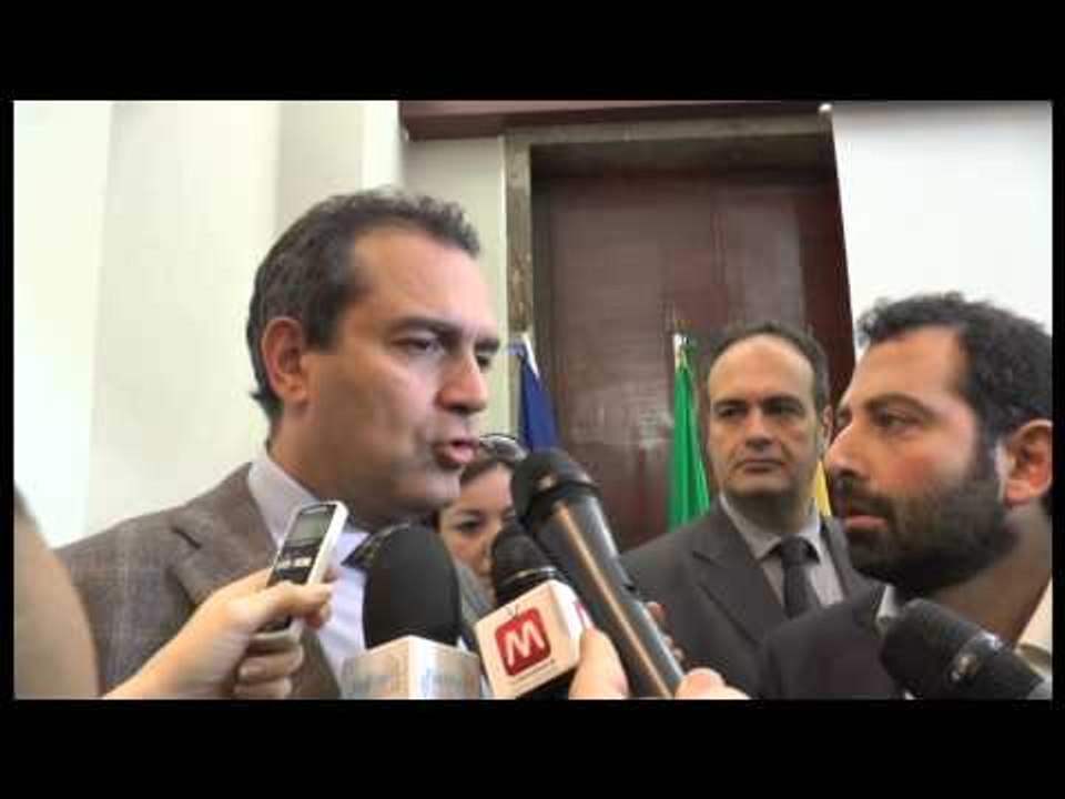 Napoli - I 100 giorni della Città Metropolitana, bilancio di De Magistris (02.04.15)