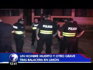 San José es la provincia con mayor incidencia de crímenes, seguida por Limón