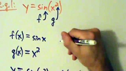 Calculus I - Chain Rule - Example 1 of 10