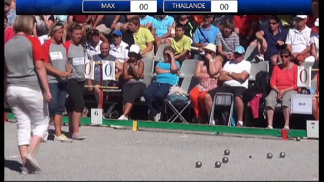 Mondial de Millau 204 : finale du triplette féminin et demi-finale doublette hommes