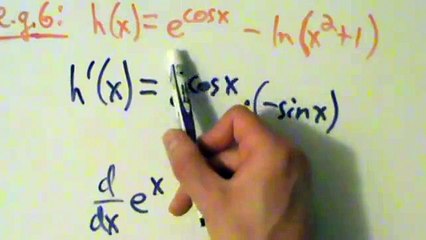 Calculus I - Chain Rule - Example 6 of 10