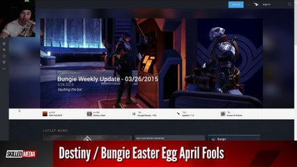 Bungie Destiny April Fools 2015 Easter Egg