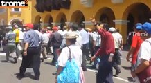 Fonavi: Cientos de fonavistas en calles del Centro de Lima reclaman la devolución de sus aportes