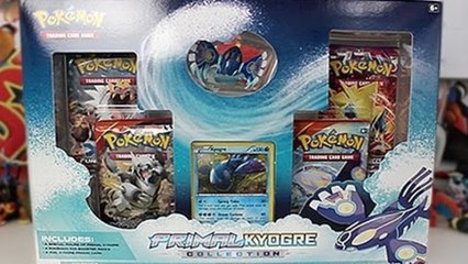 Opening A Primal Kyogre Collection Box!