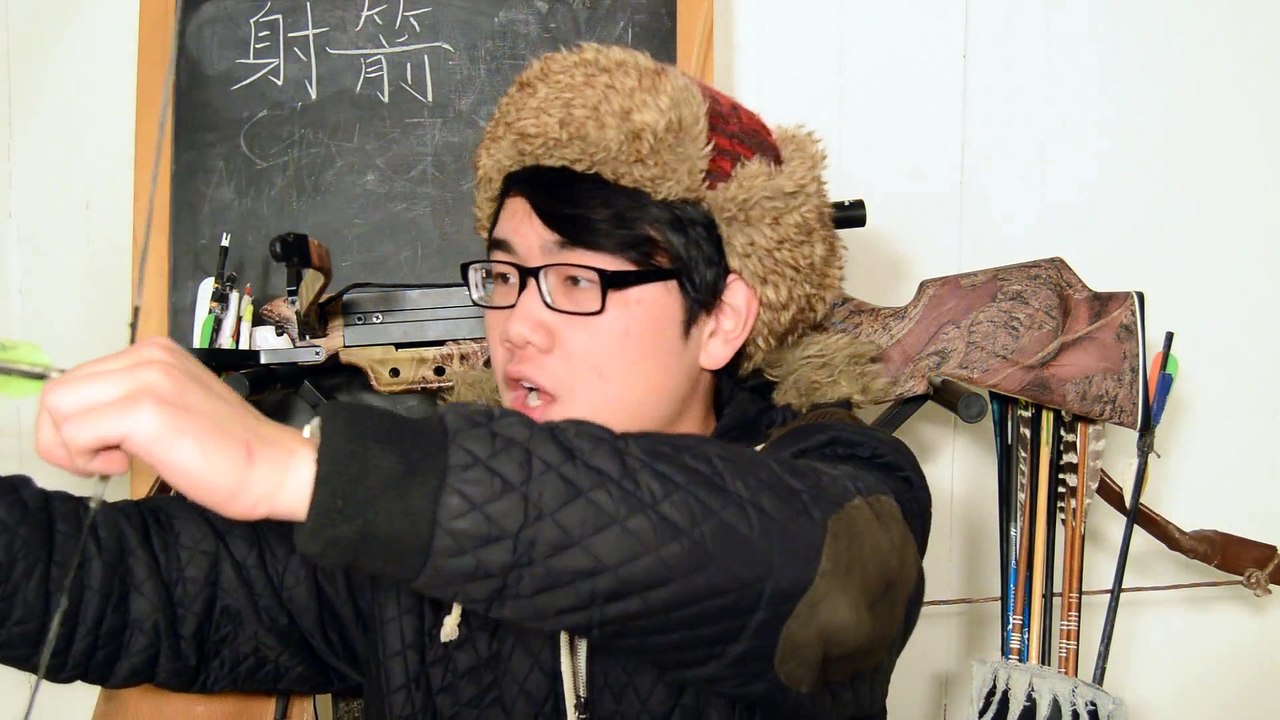 河南话儿 - 怎么射箭-学拉弓射箭-如何学蒙古式射法