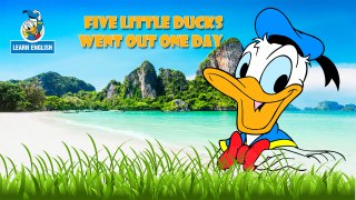 Five Little Ducks - Donald Duck