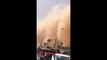 Powerful Sandstorm Hits Ryadh, Saudi Arabia,  uae  and other Gulf country _ April 2015