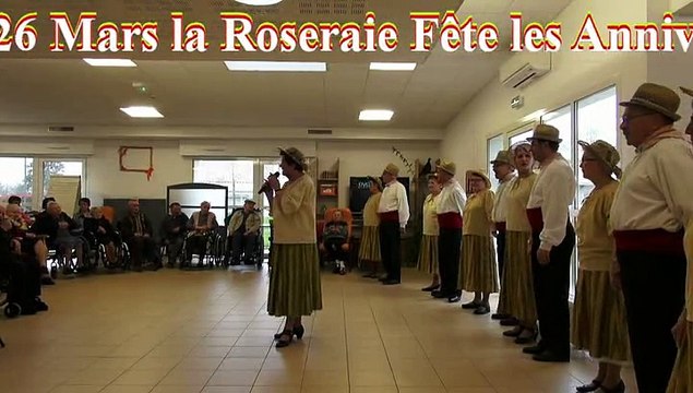 Anniversaires du 1er trimestre 2015 à la Roseraie