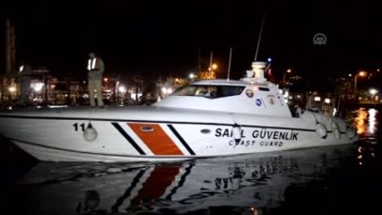 Boğulma Tehlikesi Geçiren Kaçakları Sahil Güvenlik Kurtardı