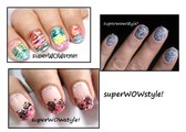 3 Toothpick Nail Designs !!! - Nail Designs Without Tools / Nail art using toothpick