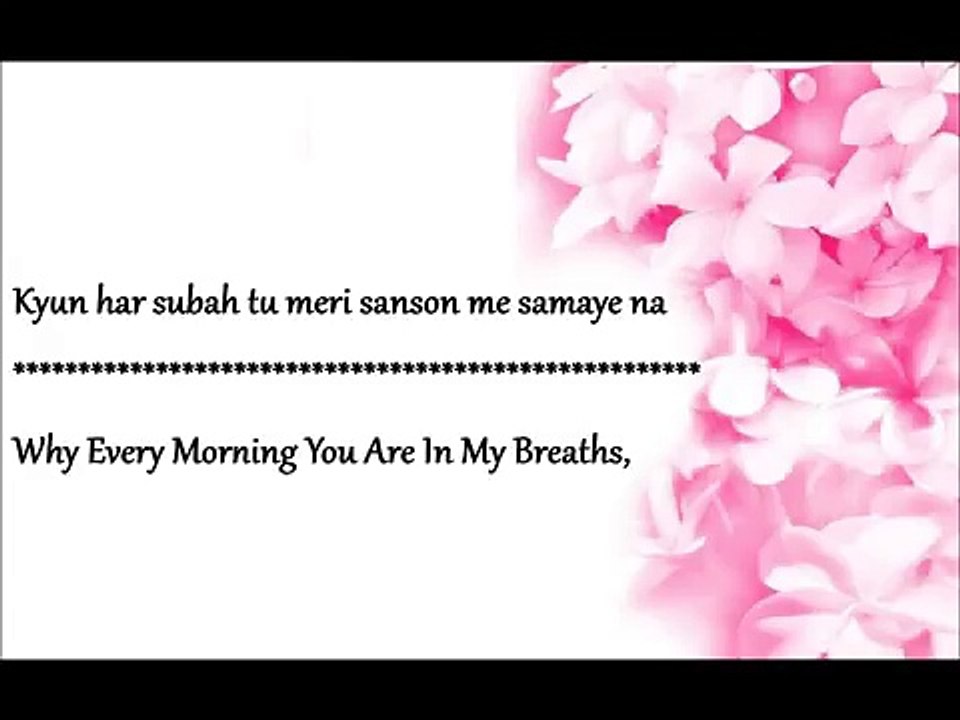 Sawan Aaya Hai Lyrics With English Translation - Arijit Singh - Creature 3D (2014)