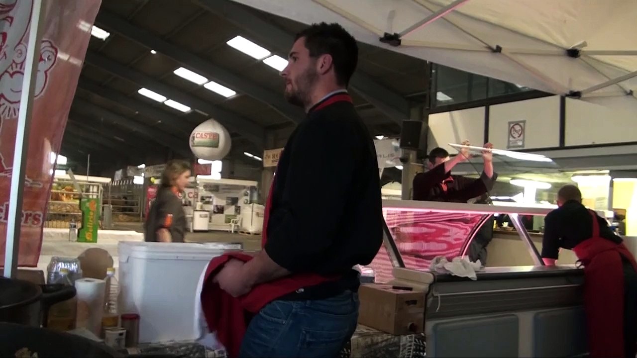 Les boeufs de pâques les jeunes bouchers