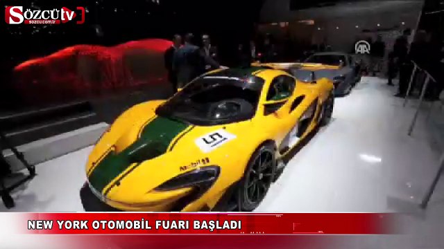 New York Otomobil Fuarı başladı