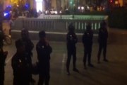 Cuatro detenidos durante una protesta anarquista