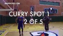 Shooting Contest- Curry vs. Coach Jackson - YouTube