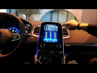 Renault R-Link 2, la tablette tactile du Renault Espace (2015)