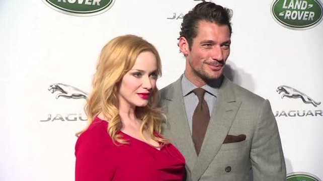 Christina Hendrix And David Gandy Get A Sneak PeekAt The New Jaguars