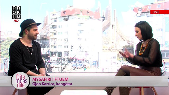 Ditë mbas Dite - Mysafiri i ftuem: Gjon Karrica, kangëtar