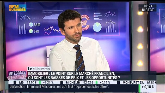 Immobilier: les logements anciens à Paris font face à une baisse de prix: Olivier Marin - 02/04