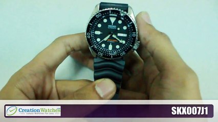 Seiko Automatic Diver's SKX007J1Made in Japan Watch