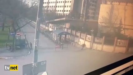 Terörist kadın böyle vuruldu! Saniye saniye o anlar!