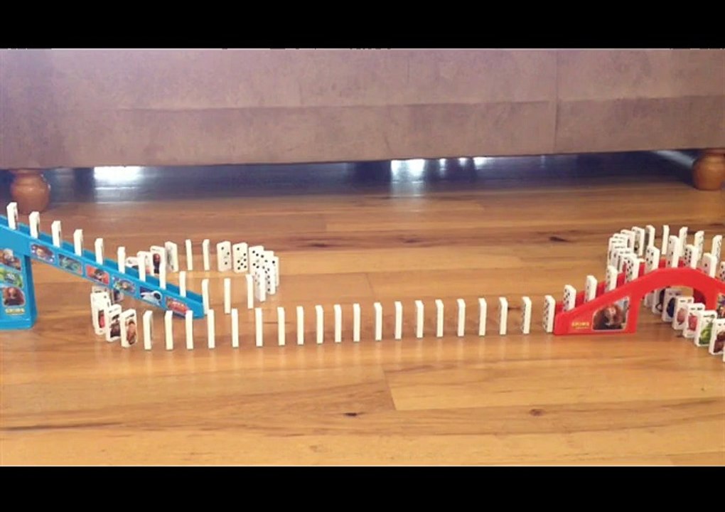 Lucas dominating dominos