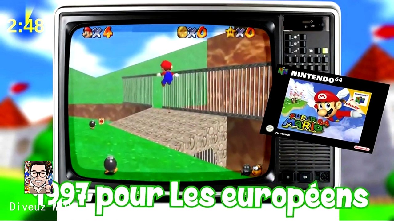 Super Mario 64 - 4ème plus grand jeu de tous les temps