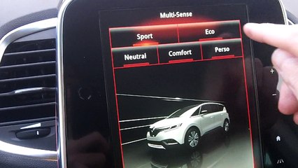 Tablette R-Link 2 du Renault Espace 5