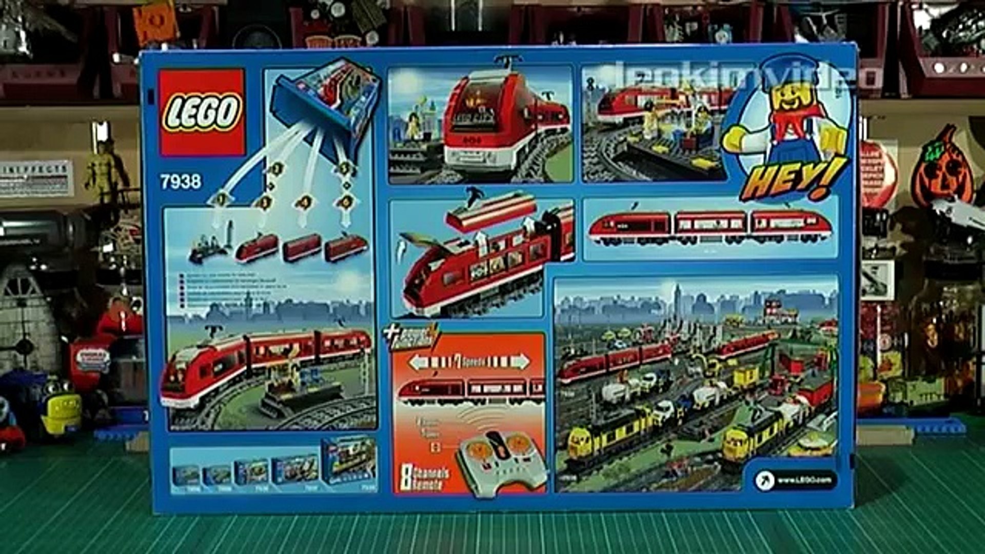 lego 7938 city passenger train