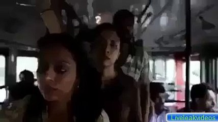 Boy chases Girl in Bus