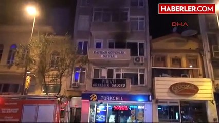 Bandırma' da Sıkışan Gaz Bomba Gibi Patladı