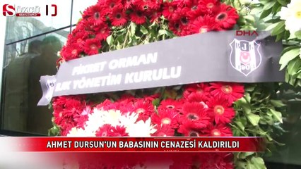 Ahmet Dursun'un babası son yolculuğuna uğurlandı