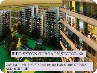 IREO SKYON SECTOR 60 GURGAON