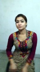 Lovely Girl Dance At Home