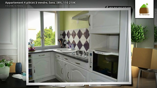 Appartement 4 pièces à vendre, Sens (89), 110 210€