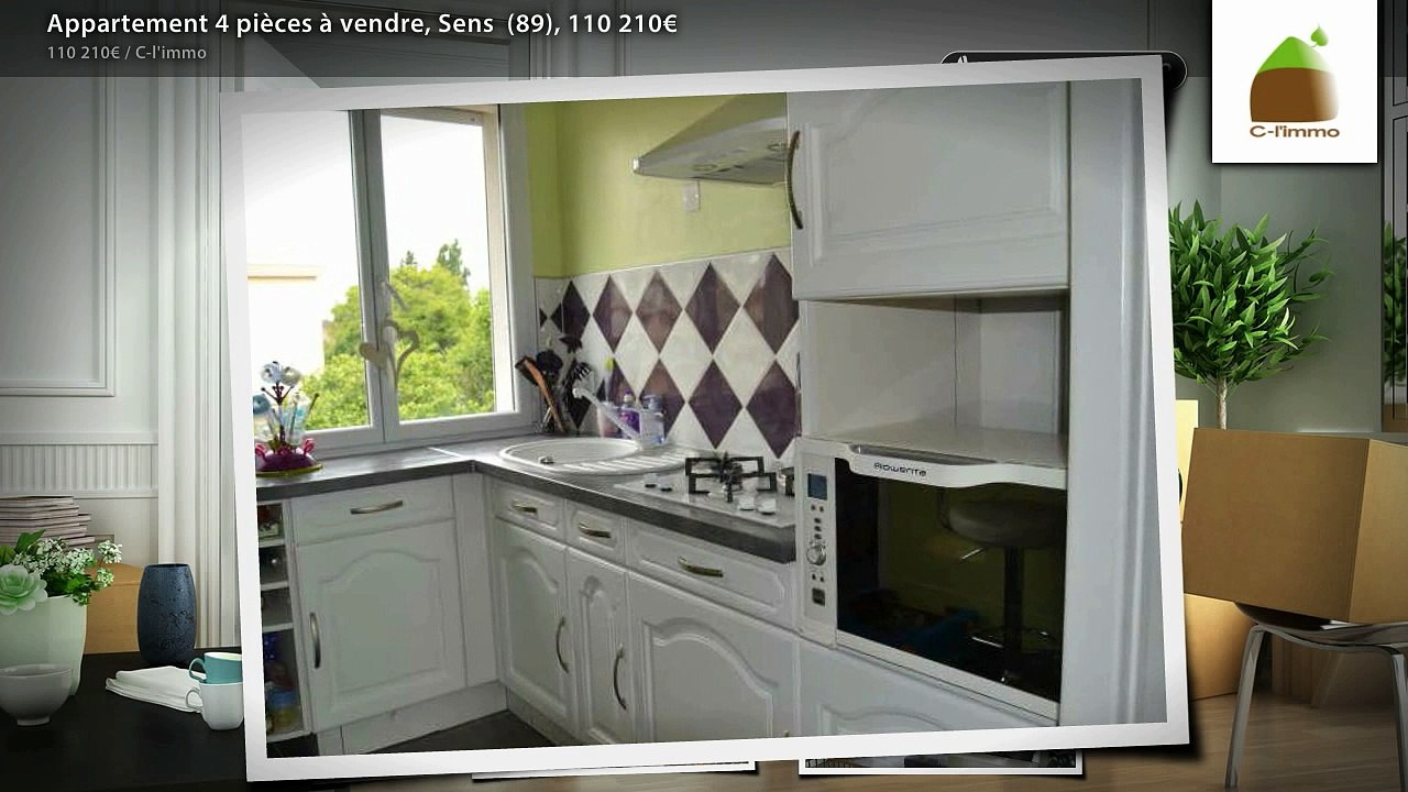 Appartement 4 pièces à vendre, Sens  (89), 110 210€