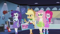 MLp- Equestria Girls - Rainbow Rocks - Cortos Animados (corto 2) Duelo de guitarrass