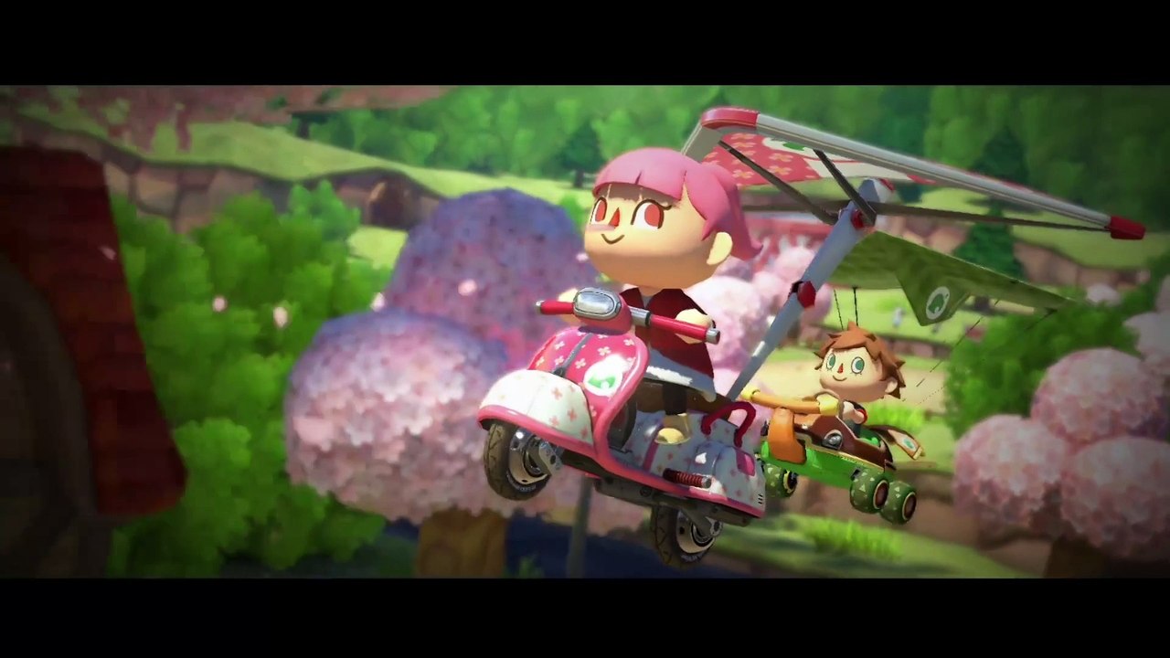 Wii U - Music of Mario Kart 8 Animal Crossing Trailer (Official Trailer - Nintendo Direct)