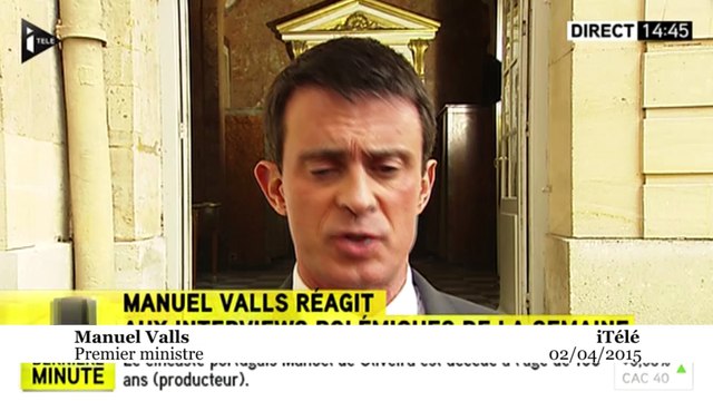 Manuel Valls : « Aujourd'hui, nous avons tiré les leçons » des élections départementales