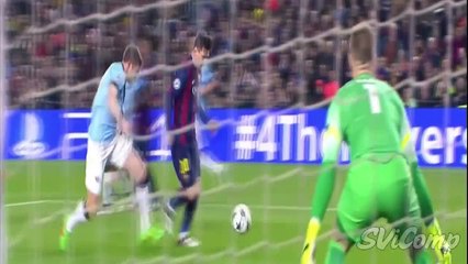Joe Hart vs Barcelona (Away) All Saves UCL 2014-2015
