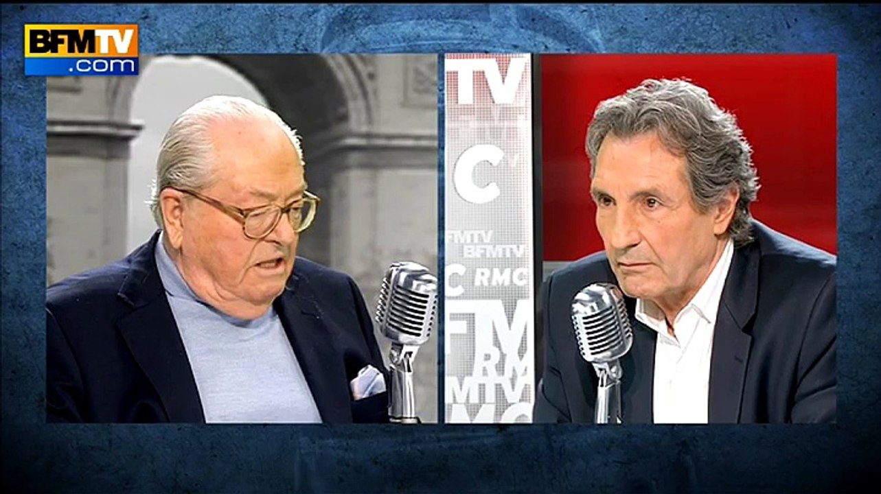 Jean-Marie Le Pen a "une divergence d'analyse assez sérieuse" avec sa fille