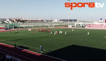 U16 maçında derslik gol!