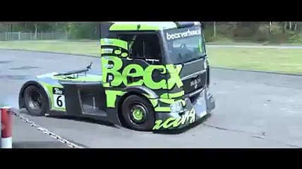 TIR'la İnanılmaz Drift Şov