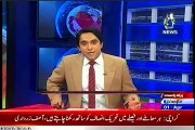 AAJ TV  Pakistan  AT7 Jamil Farooqi with MQM Rehan Hashmi (01 April 2015)