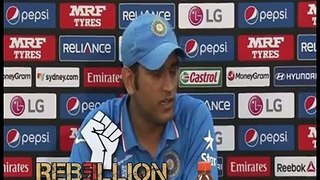 Funny Punjabi Totay MS Dhoni After Losing World Cup Semi Final.