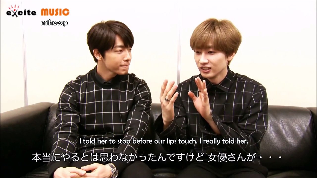 [ENG SUB] Super Junior D&E Talk About Kiss Scene ("Present" Mini Album Interview)