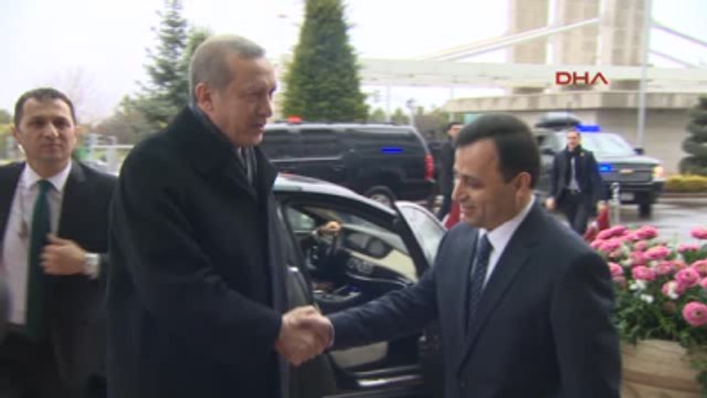 Cumhurbaşkanı Erdoğan Anayasa Mahkemesi Başkanı Arslan?ı Ziyaret Etti