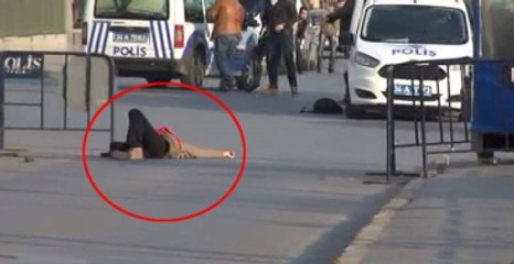 İstanbul Emniyet Müdürlüğü'ne Saldırı Kamerada!