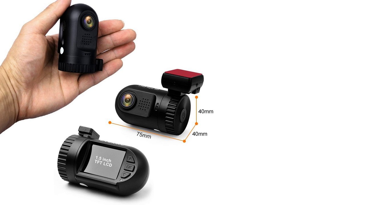 E-PRANCE® 0805 HD 1296P Car DVR Dash Cam