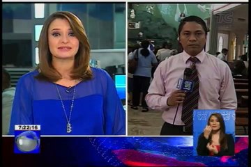 Todo listo para la procesión Cristo del Consuelo